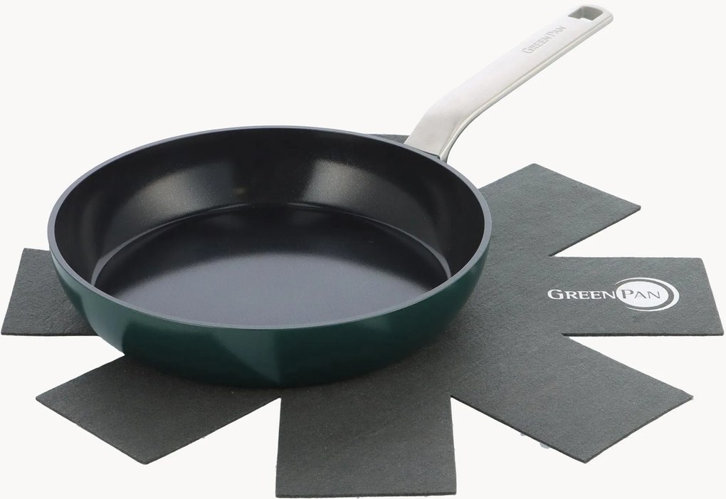 Braadpan en panbeschermer Evolution met antiaanbaklaag