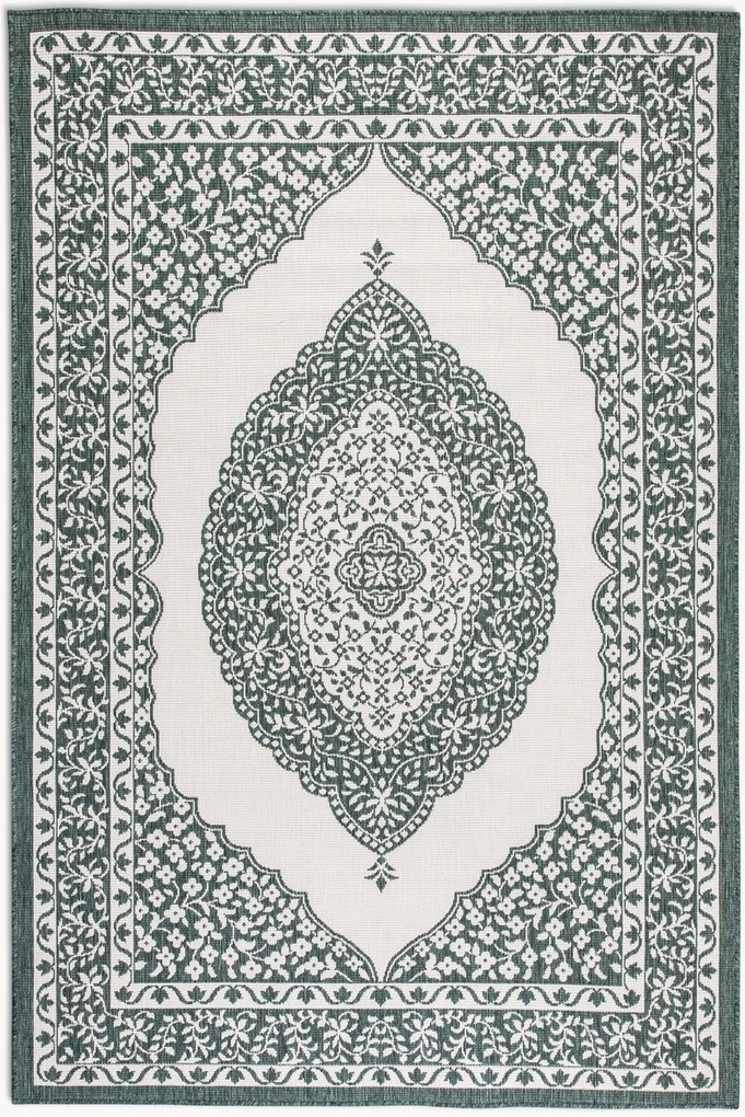 Omkeerbaar in- & outdoor laagpolig vloerkleed Gemini Meekly