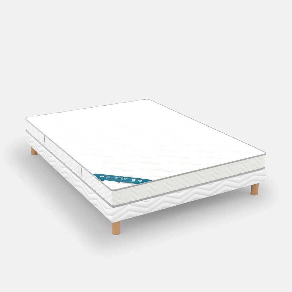 HR 35 kg/m³ schuim matrasset, stevige ondersteuning, zacht comfort + lattenbodem