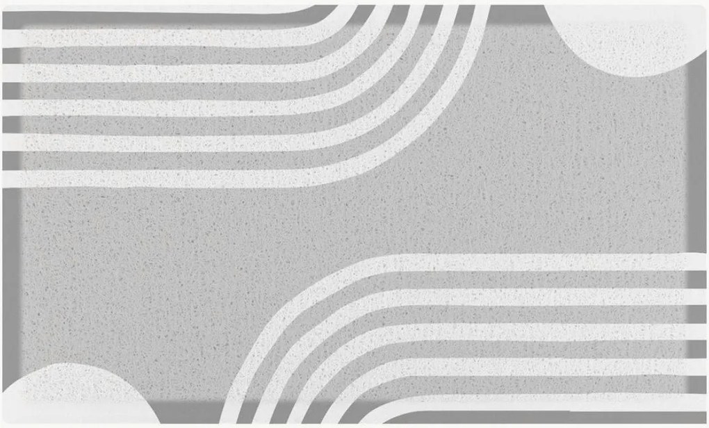 In- & outdoor vuilvangmat Abstract Lines