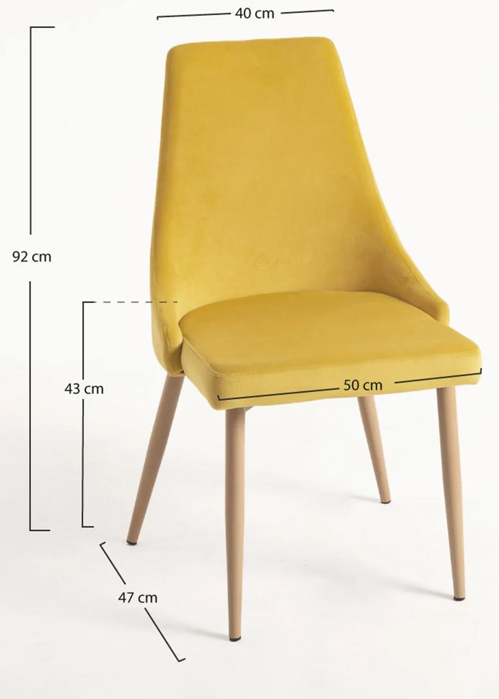 Pak 4 Stoik Houten Stoelen