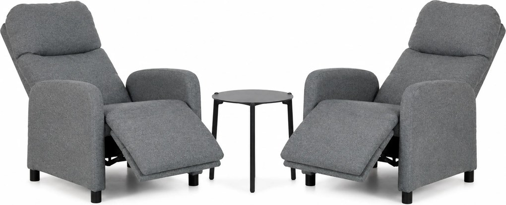 Tuinset 2 personen Outdoor textiel Grijs Lifestyle Garden Furniture Real/Pacific