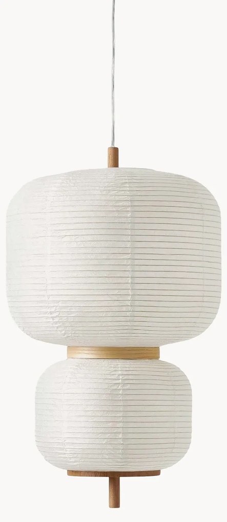 Design hanglamp Misaki van rijstpapier