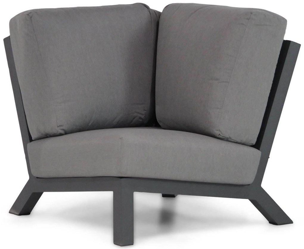 Dining Loungeset 5 personen Aluminium/teak Grijs 4 Seasons Outdoor Capitol/Lifestyle