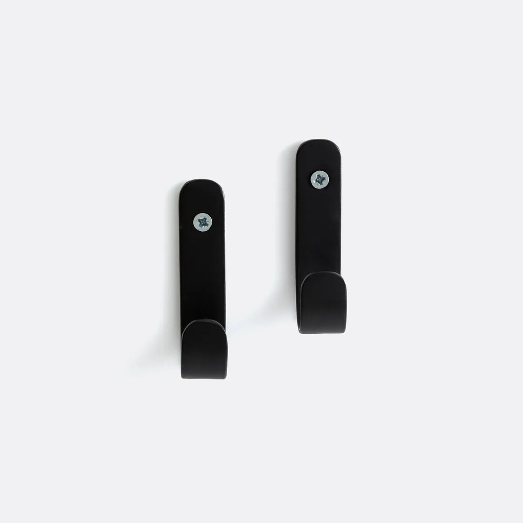 Set van 2 metalen kapstokken , Hiba