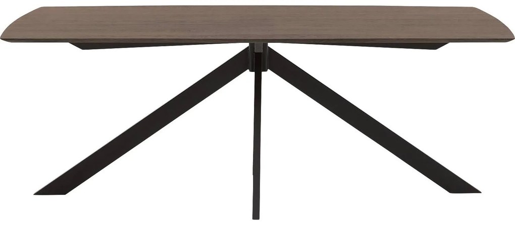 Goossens Excellent Eettafel Uniek, Semi rechthoekig 200 x 100 cm