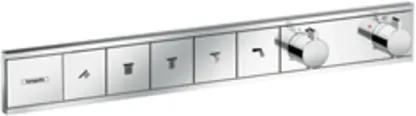 Hansgrohe RainSelect afbouwdeel voor inbouw douchekraan thermostatisch voor 5 functies 66.9x90cm mat wit 15384700