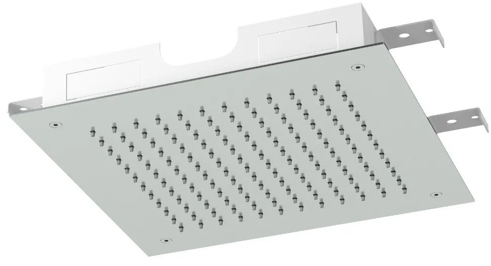 Hotbath Archie inbouw hoofddouche 38cm geborsteld messing PVD