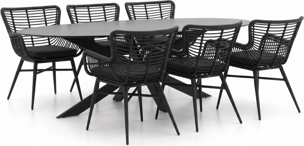 + 15% kassakorting | Diningset Intenso  | 6 personen | Tuinset sintered stone | 7-delig | Kees Smit Tuinmeubelen
