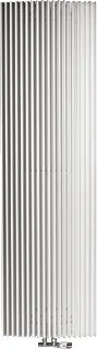 Iguana Arco radiator (decor) staal wit (hxlxd) 2000x290x65mm