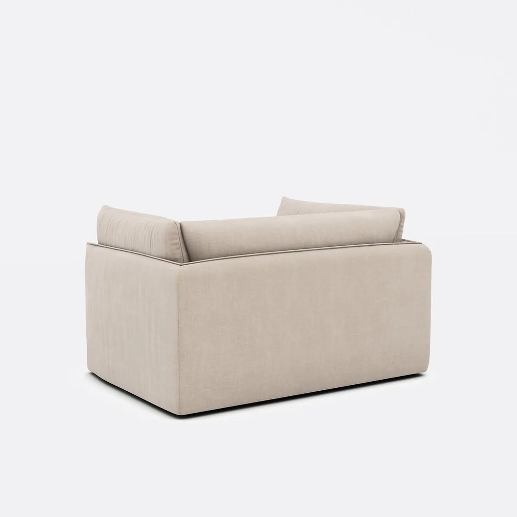 XL fauteuil in structuurstof, Malo