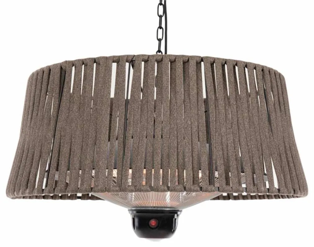 Sunred Hangende verwarmer Artix Corda 1800 W halogeen bruin