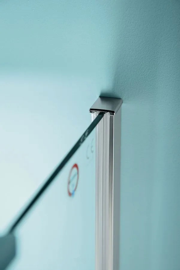 Polysan Zoom Line pendeldeur 160cm chroom