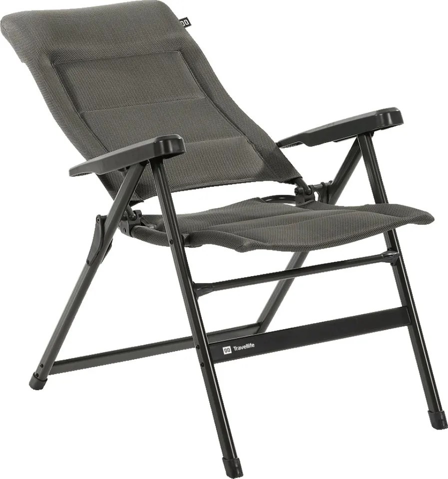 Travellife Barletta stoel comfort L - donkergrijs
