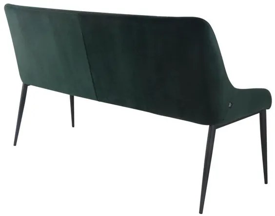 House of Rebels Eetkamerbank - Beau - 150 cm - Velvet - Groen - House of Rebels