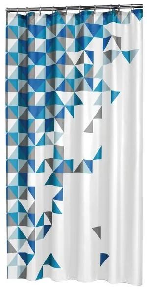 Sealskin Tangram Douchegordijn Polyester 180x200 cm Blauw 235231324