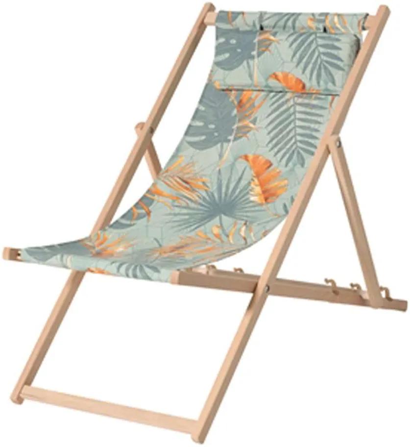 Madison strandstoel outdoor Dotan - blauw - Leen Bakker