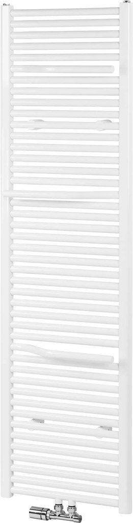 Ben Lineos handdoekradiator met handdoekhouder 1099W 60x177,5cm wit