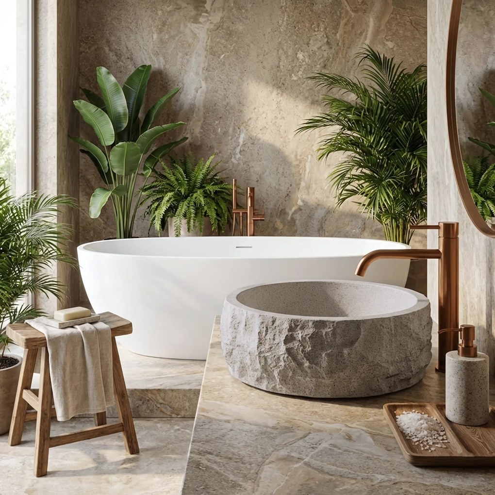 Opzetwastafel Rea Alice Moon