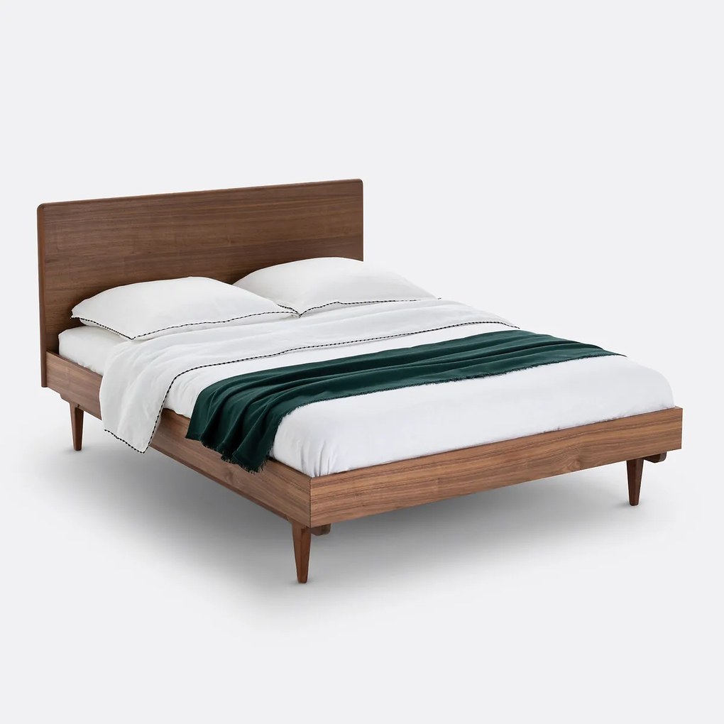 Vintage bed met bedbodem, Dalqui
