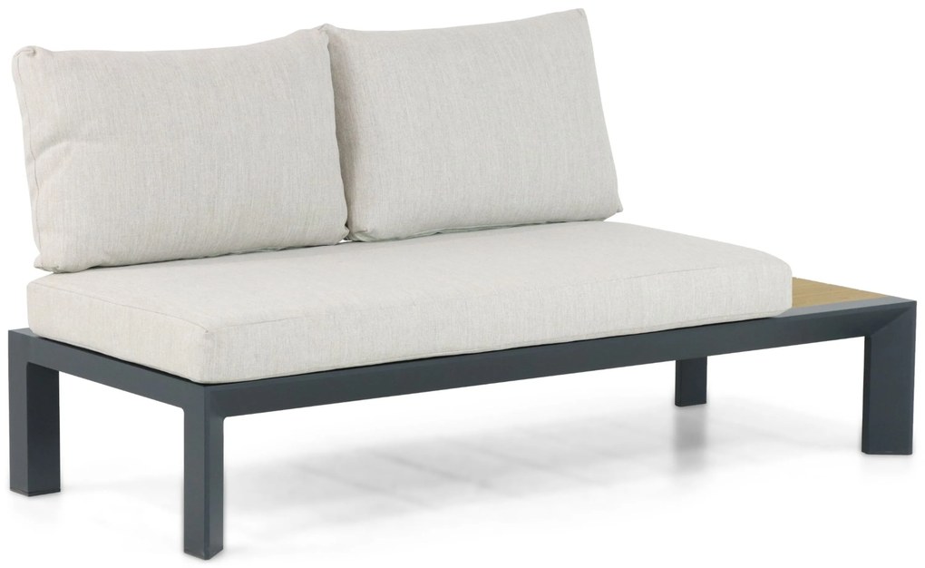 Loungeset 5 personen Aluminium Grijs Lifestyle Garden Furniture Navarra