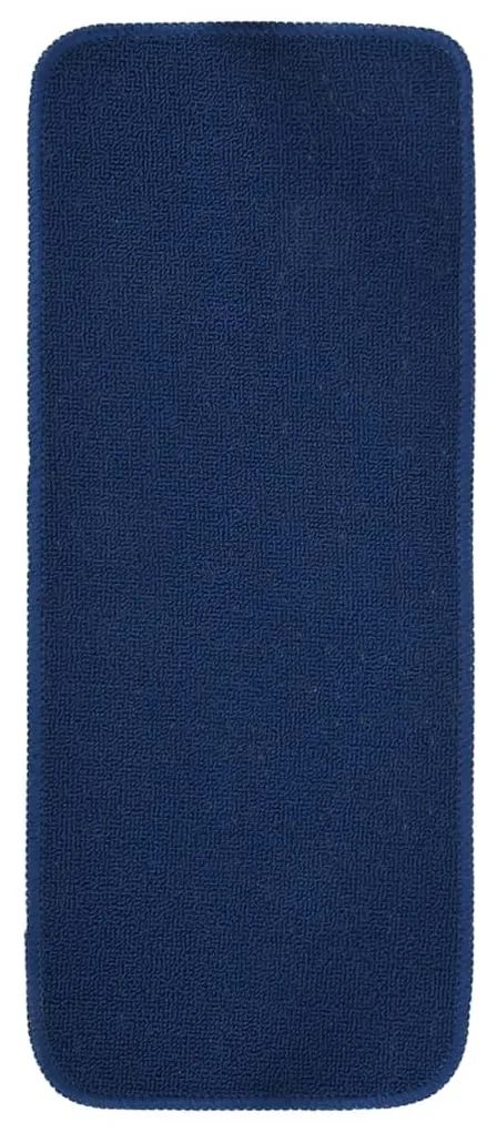 vidaXL Trapmatten 15 st anti-slip rechthoekig 60x25 cm marineblauw
