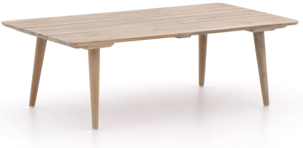 Loungetafel ROUGH | Rechthoekig  | Tuintafel Teakhout | 120x60cm | Kees Smit Tuinmeubelen
