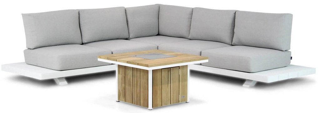 Loungeset 5 personen Aluminium Wit Santika Furniture Santika Attico