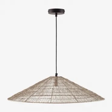Hanglamp Ø65 Cm Van Ijzer Benilde Beige – Crème - Sklum