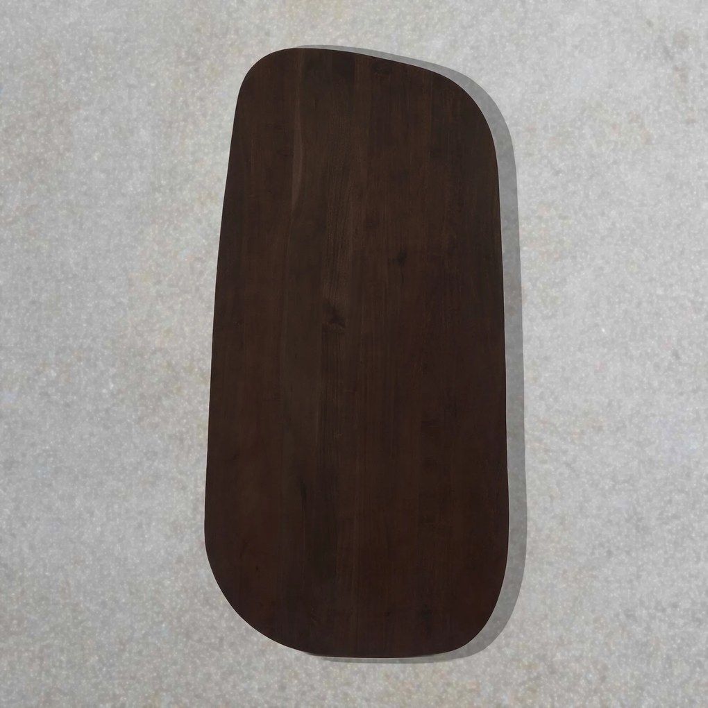 Organische Tafel Walnoot Bruin 180 Cm - 180 X 90cm.