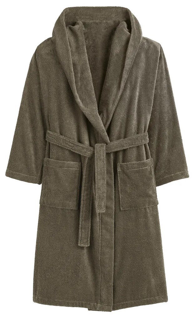 Badjas met kap voor volwassenen van Egyptisch katoen 400 g/m², Kheops