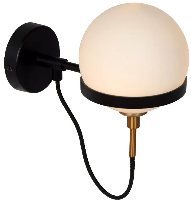 Lucide Feline wandlamp 35W zwart