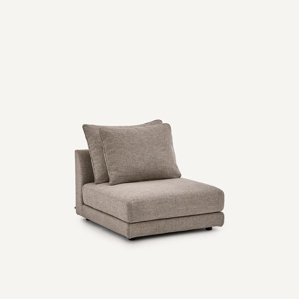 Modulaire bank in tweed, TIBERIO