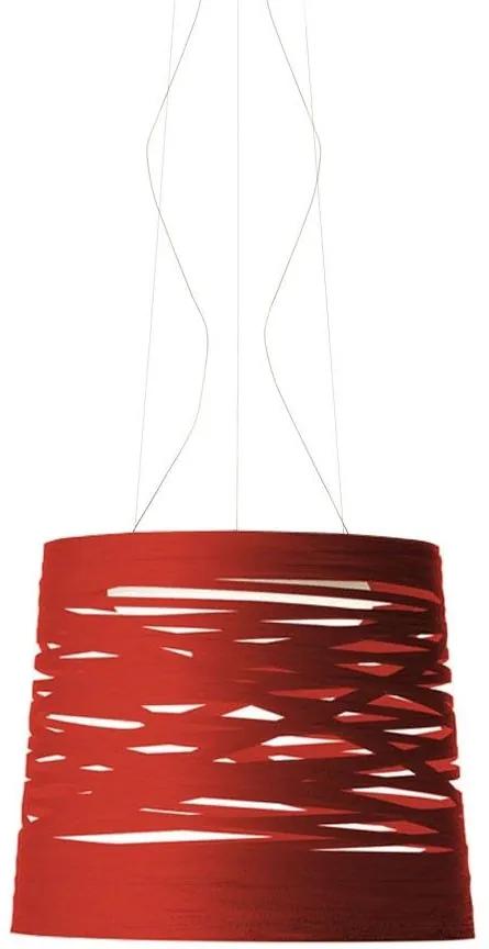 Foscarini Tress hanglamp rood large
