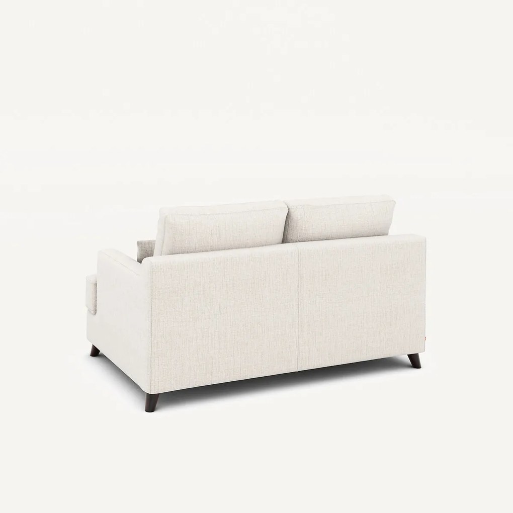 Compacte bank, in gespikkelde canvas, ALWINE