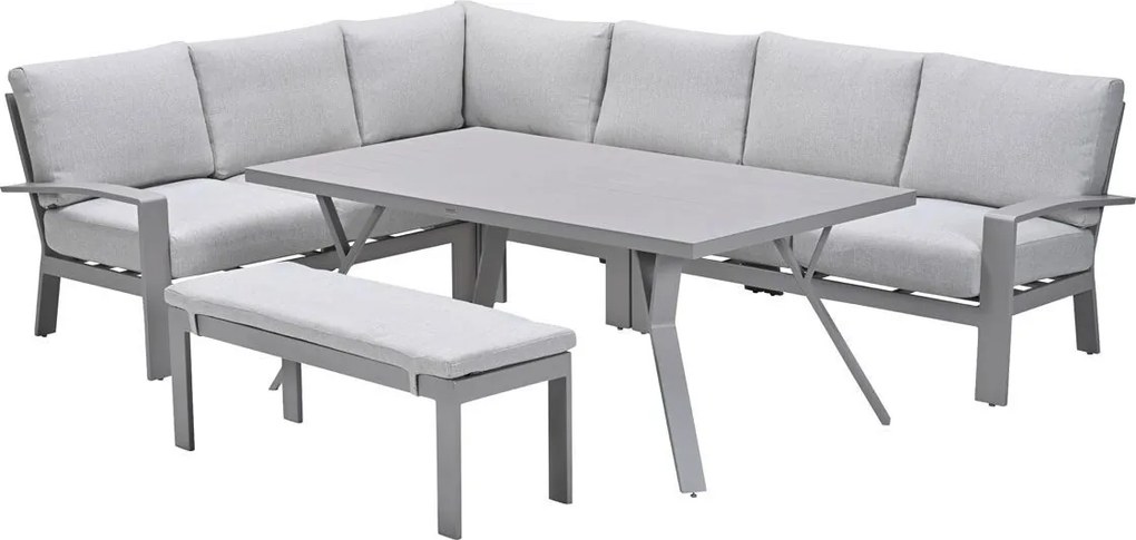 Garden Impressions Camilo lounge dining set 6-delig – taupe - Valley sand