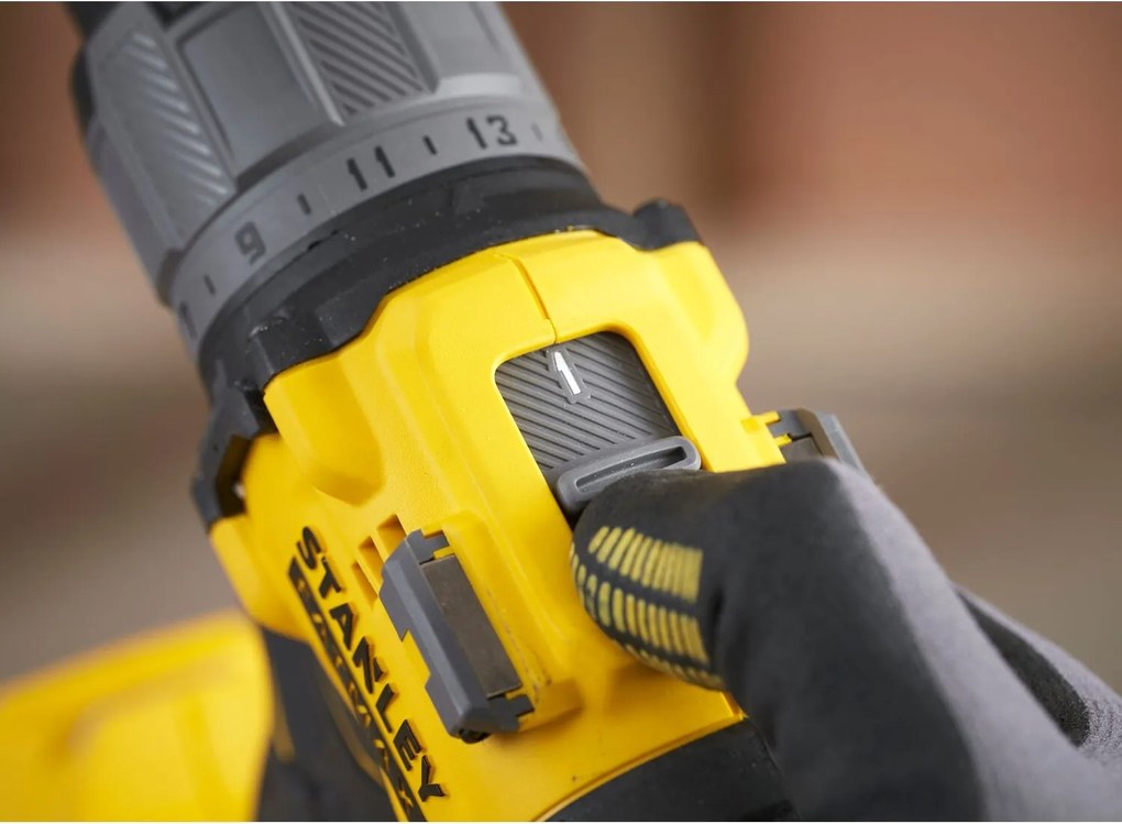 Stanley SFMCD726B Brushless V20 Li-Ion 18V Klopboormachine– Zonder Accu/Lader