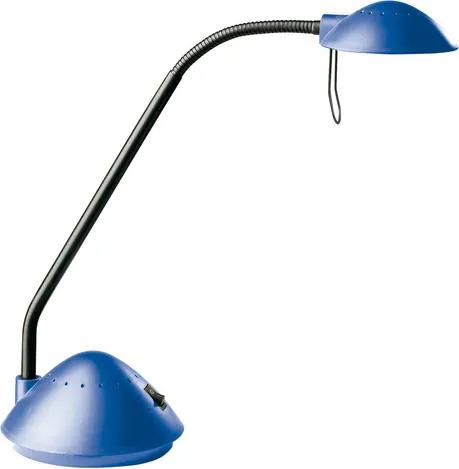 Bureaulamp halogeen G4 230/12V, 20W, blauw