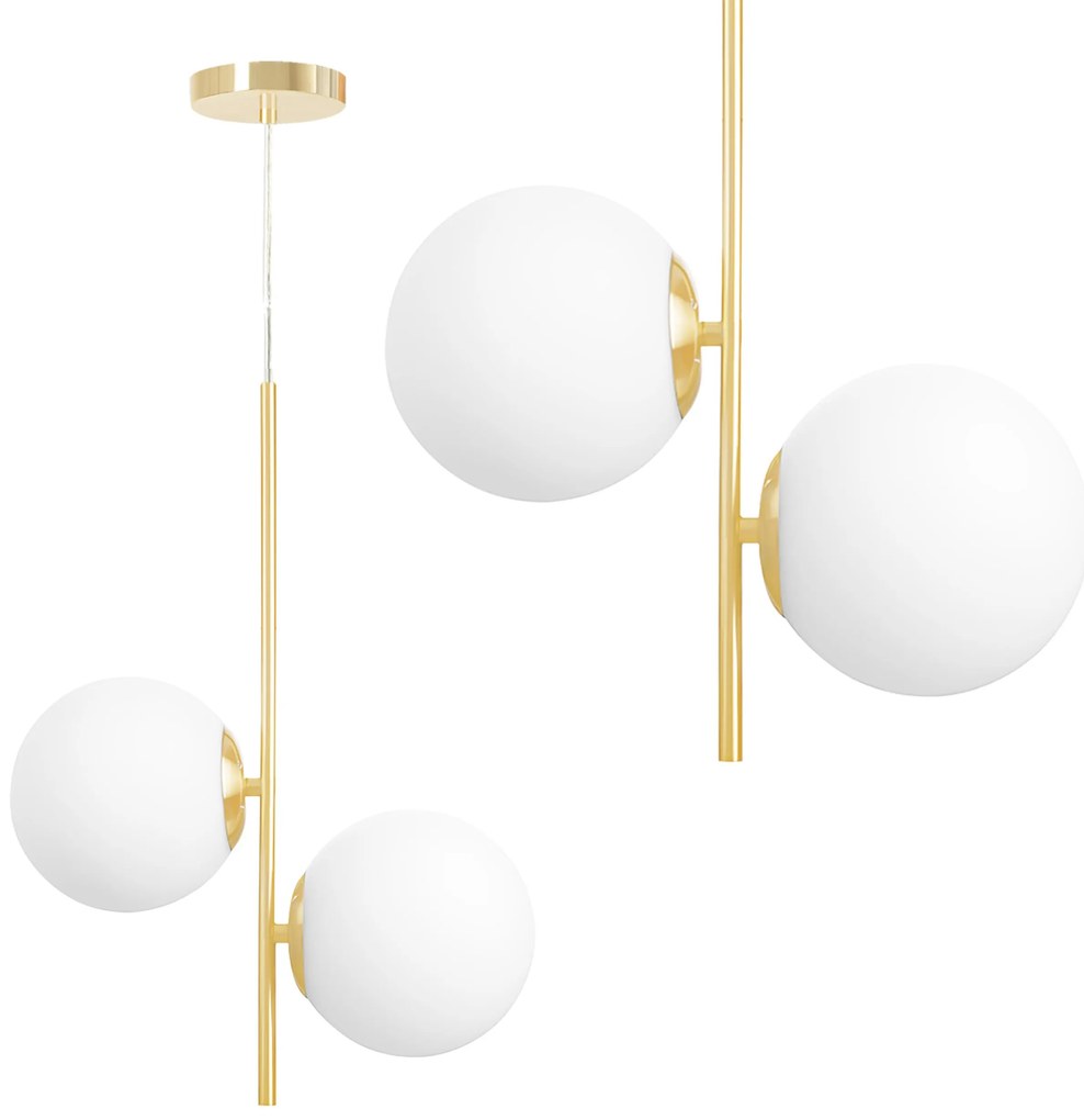 Hanglamp G118-2CP Gold
