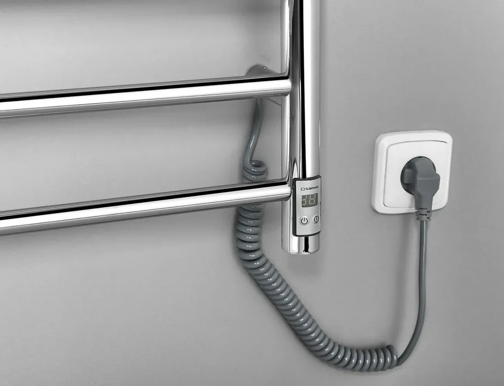 Sapho Redondo elektrische radiator 60x150cm 130W chroom