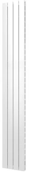 Plieger Cavallino Retto designradiator verticaal dubbel middenaansluiting 2000x298mm 905W mat wit 7255345