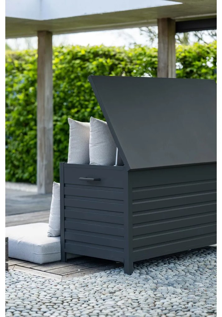 Garden Impressions Cambridge opbergbox 1240 liter - donker grijs