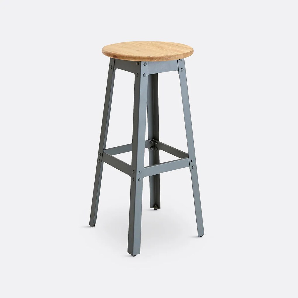 Kruk, industriële stijl, hoogte. 75 cm, Hiba