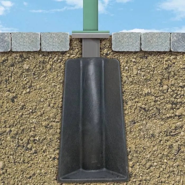 Platinum Challenger Zweefparasol T2 Premium Glow 3x3 m. - Faded Black met ingraafvoet en hoes