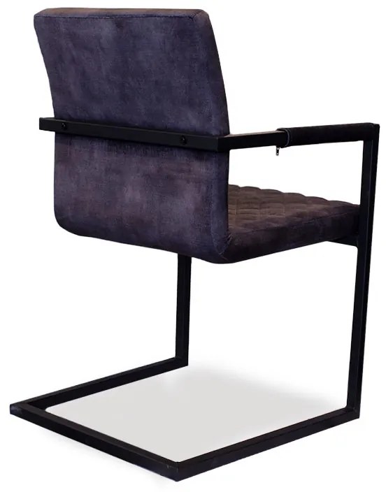 Eetkamerstoel - Rome - stof Adore Antraciet