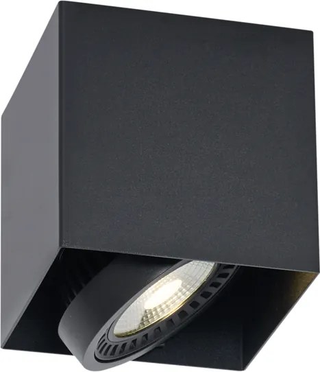 Moderne opbouw spot zwart incl. LED dimbaar - Dionysos