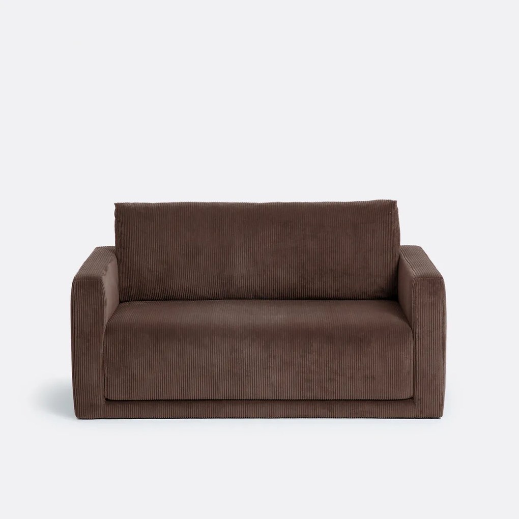 2-zits slaapbank ribfluweel Hani