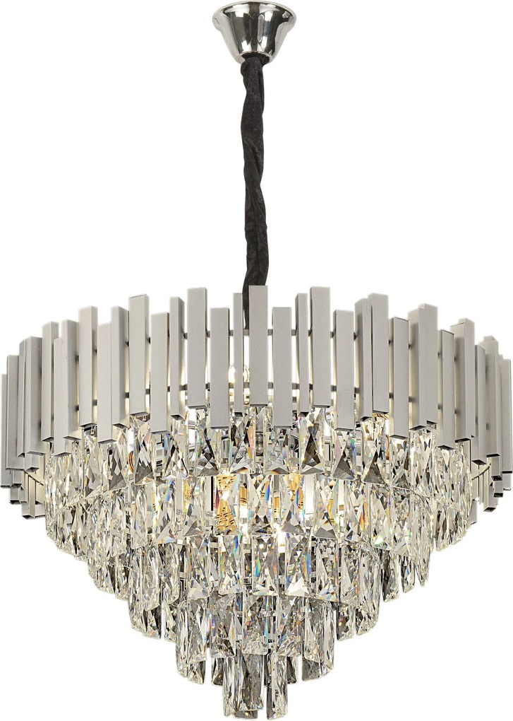 Hanglamp met kristallen G051-CP 50CM Chrome