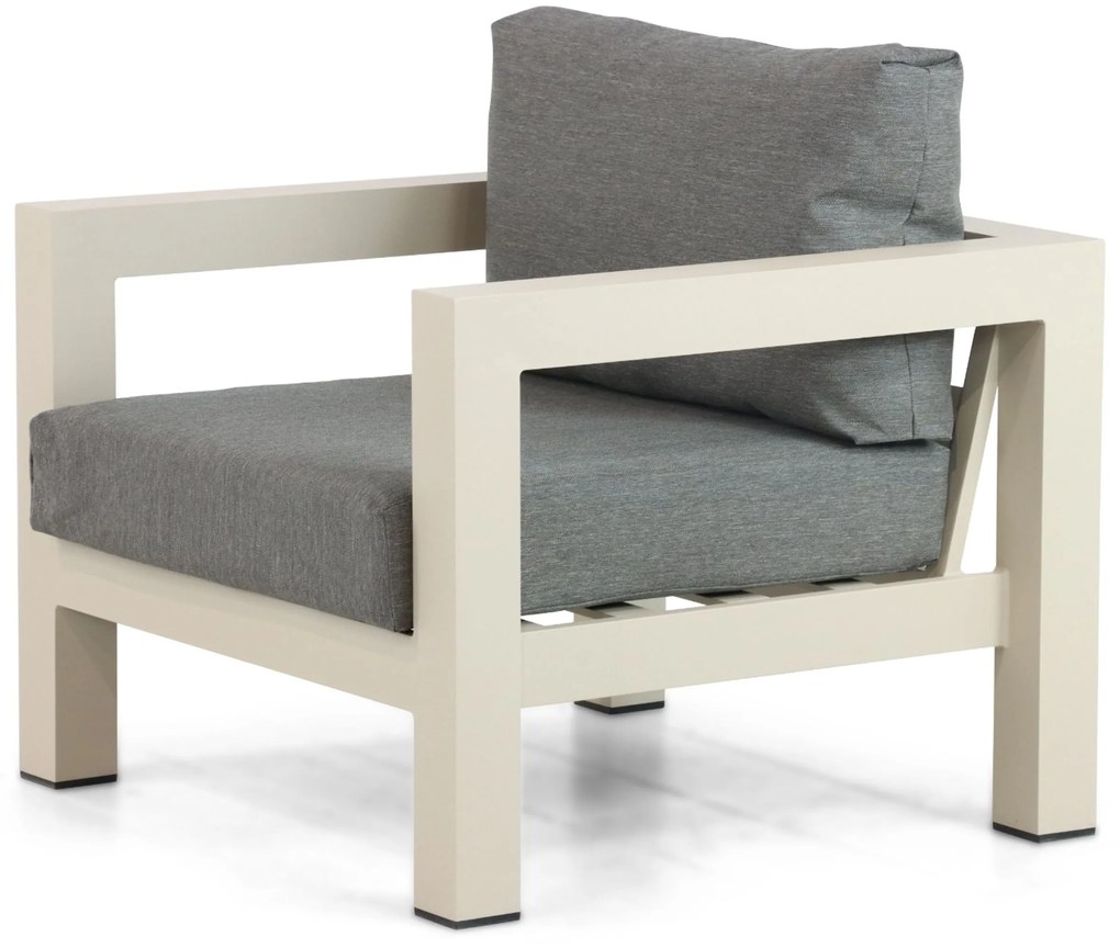 Tuinstoel Aluminium Taupe-naturel-bruin Lifestyle Garden Furniture Luca