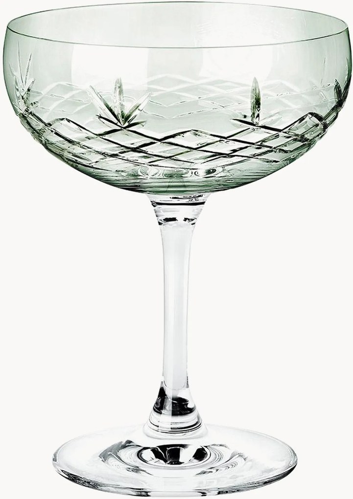 Champagneglazen Crispy, 2-delig